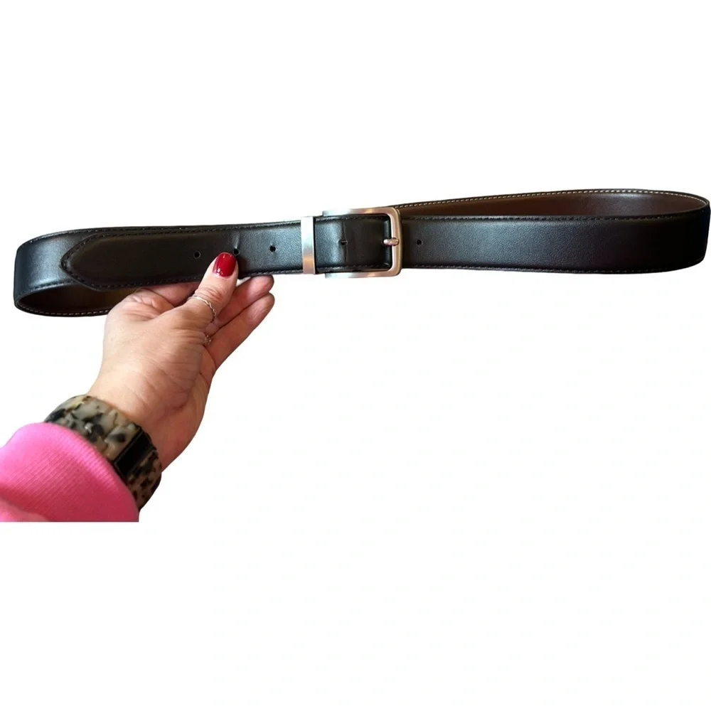 Men’s Steve Madden Interchangeable Belt – Brown & Black, 38–40